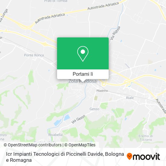 Mappa Icr Impianti Tecnologici di Piccinelli Davide