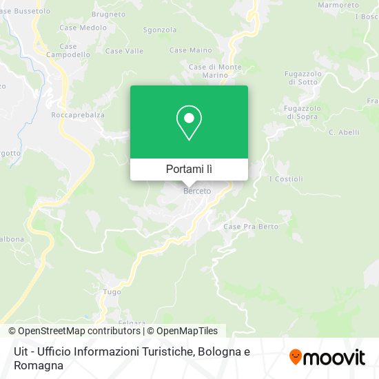 Mappa Uit - Ufficio Informazioni Turistiche