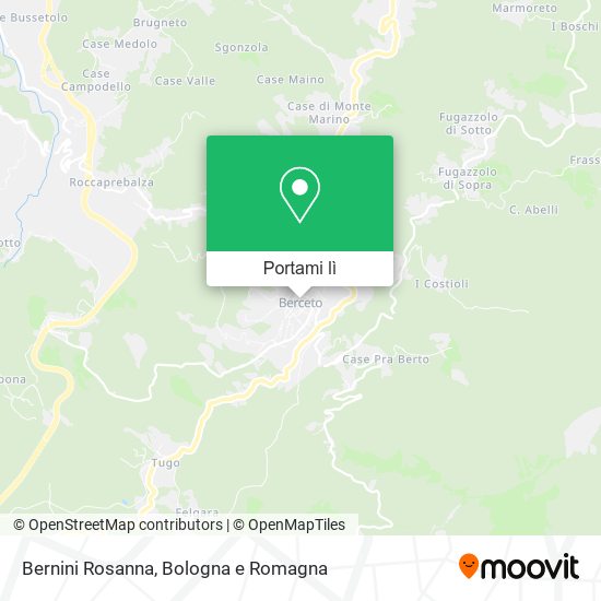 Mappa Bernini Rosanna