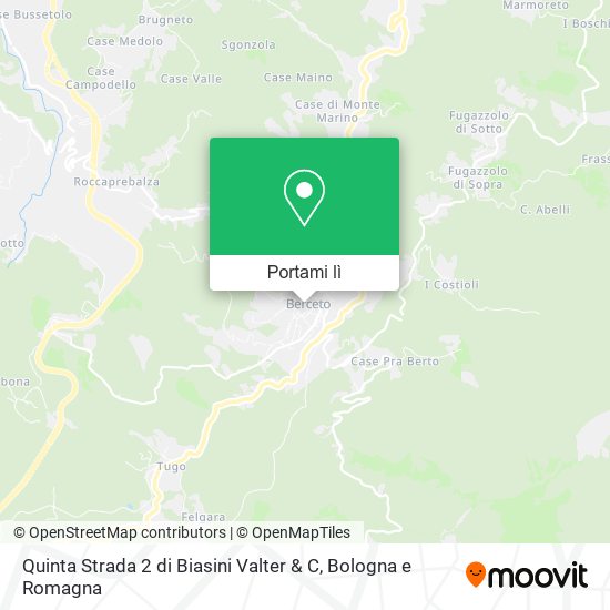Mappa Quinta Strada 2 di Biasini Valter & C