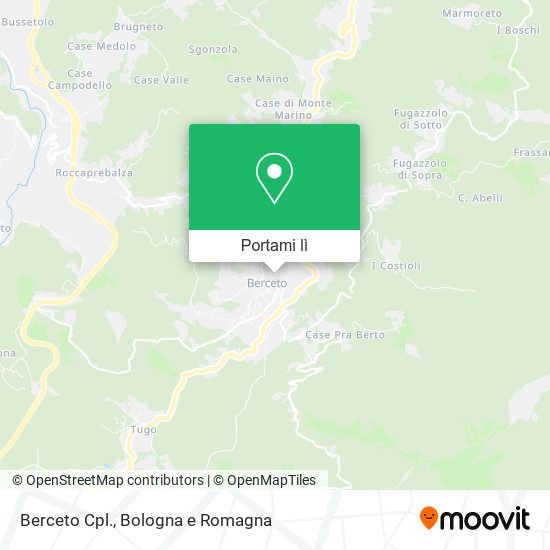 Mappa Berceto Cpl.