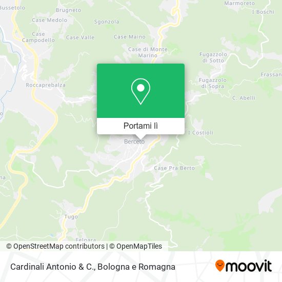 Mappa Cardinali Antonio & C.