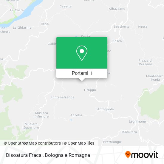 Mappa Disoatura Fracai