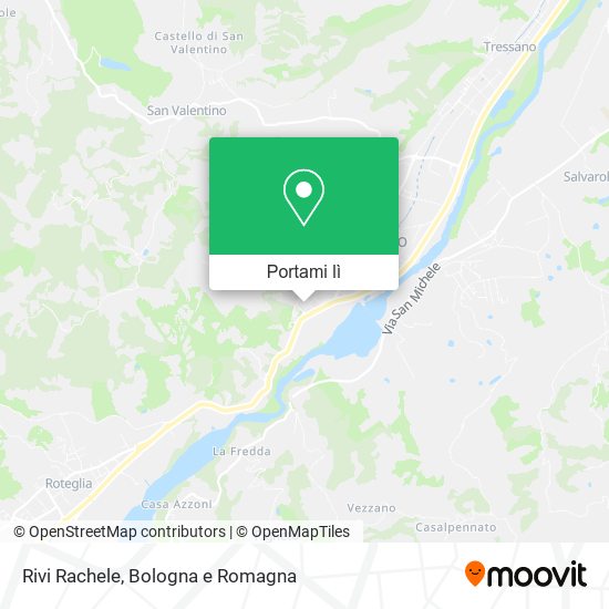 Mappa Rivi Rachele
