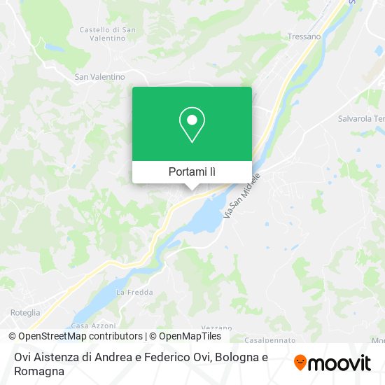 Mappa Ovi Aistenza di Andrea e Federico Ovi