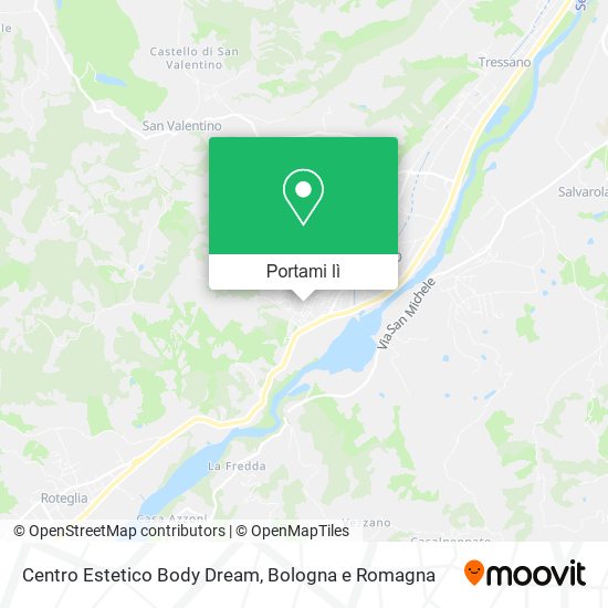 Mappa Centro Estetico Body Dream