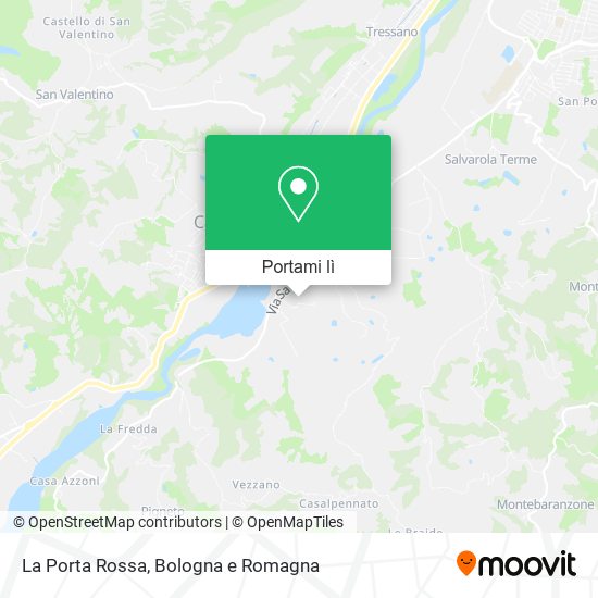 Mappa La Porta Rossa