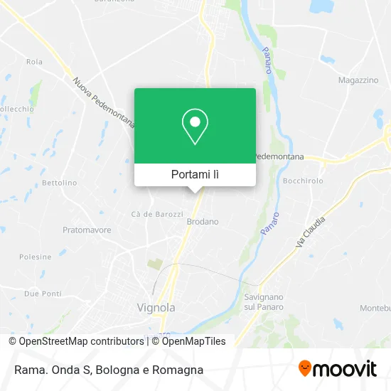 Mappa Rama. Onda S