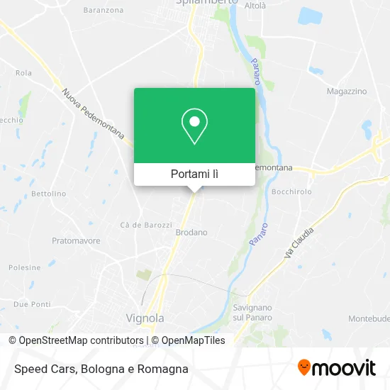 Mappa Speed Cars
