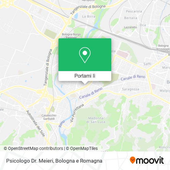 Mappa Psicologo Dr. Meieri