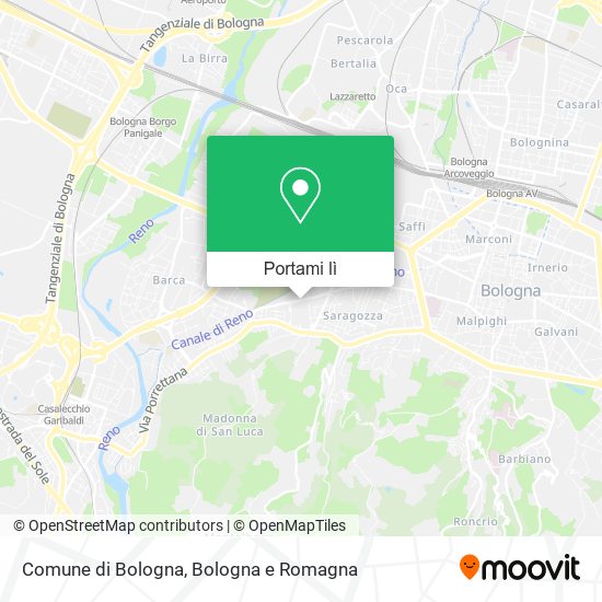 Mappa Comune di Bologna