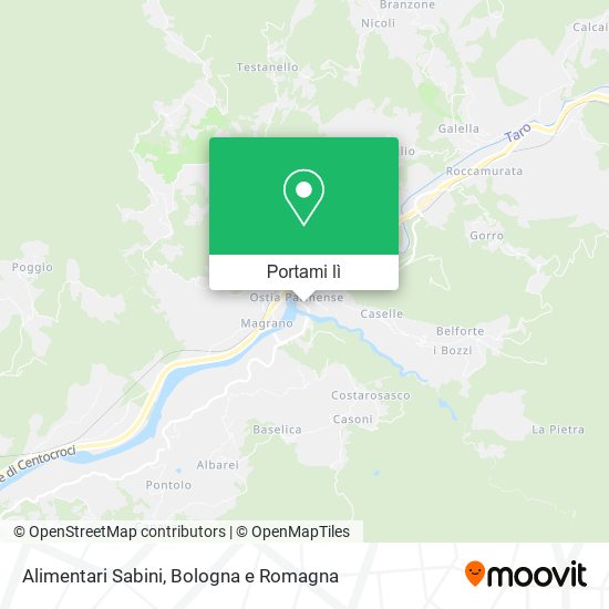 Mappa Alimentari Sabini