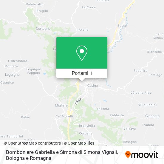 Mappa Bomboniere Gabriella e Simona di Simona Vignali
