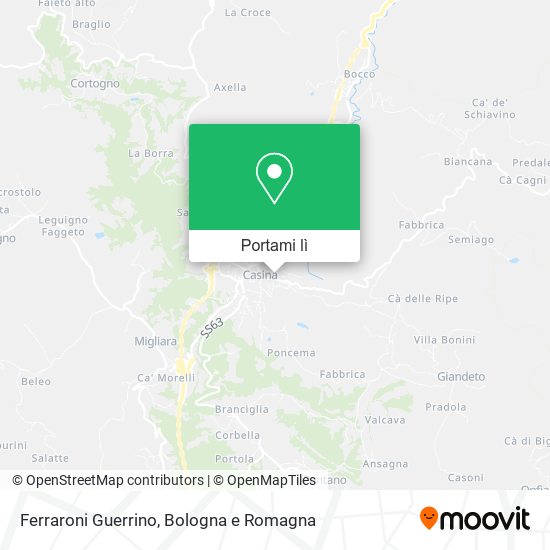 Mappa Ferraroni Guerrino