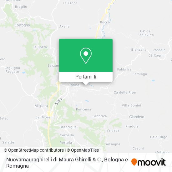 Mappa Nuovamauraghirelli di Maura Ghirelli & C.