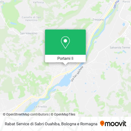 Mappa Rabat Service di Sabri Ouahiba