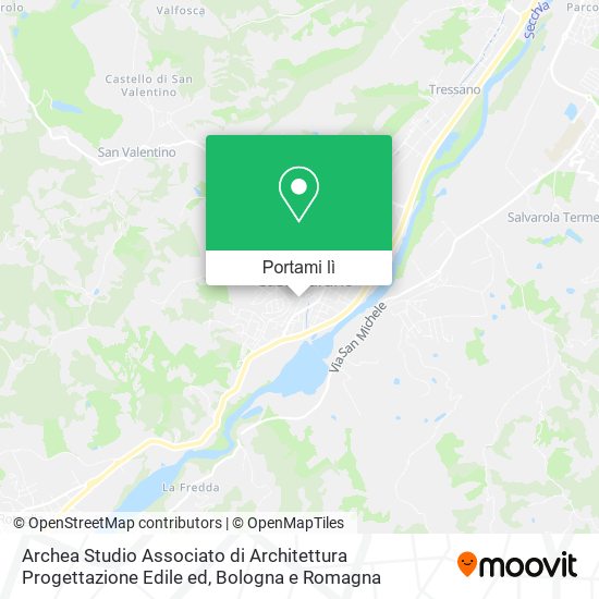 Mappa Archea Studio Associato di Architettura Progettazione Edile ed
