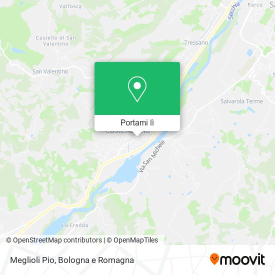 Mappa Meglioli Pio