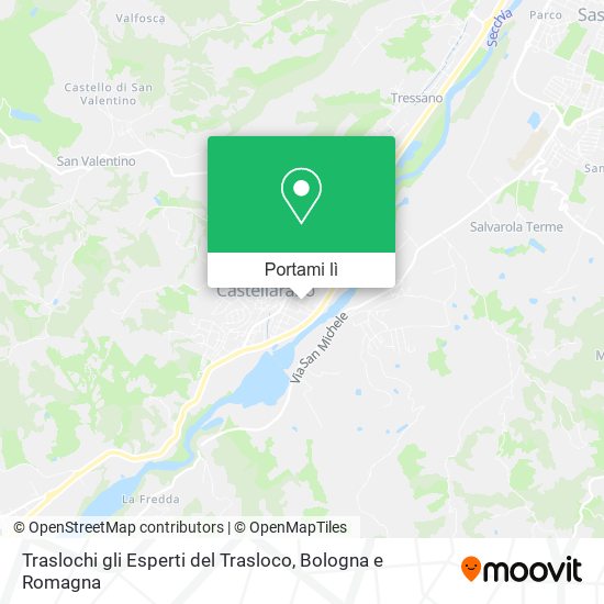 Mappa Traslochi gli Esperti del Trasloco