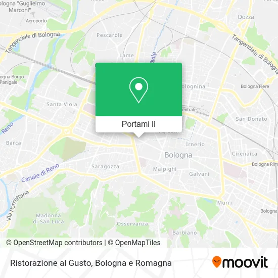 Mappa Ristorazione al Gusto