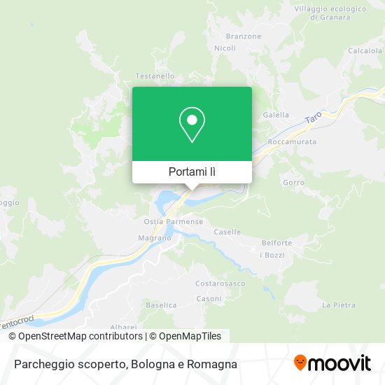 Mappa Parcheggio scoperto