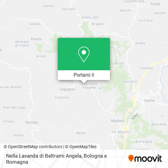 Mappa Nella Lavanda di Beltrami Angela