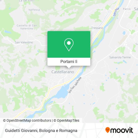 Mappa Guidetti Giovanni