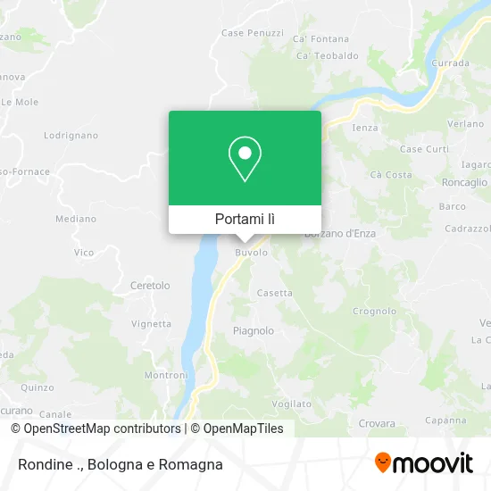 Mappa Rondine .