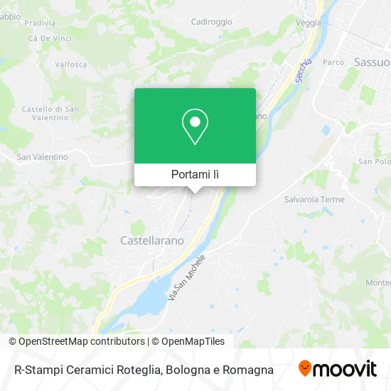 Mappa R-Stampi Ceramici Roteglia