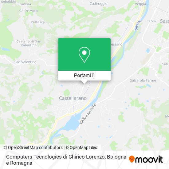 Mappa Computers Tecnologies di Chirico Lorenzo