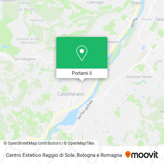 Mappa Centro Estetico Raggio di Sole