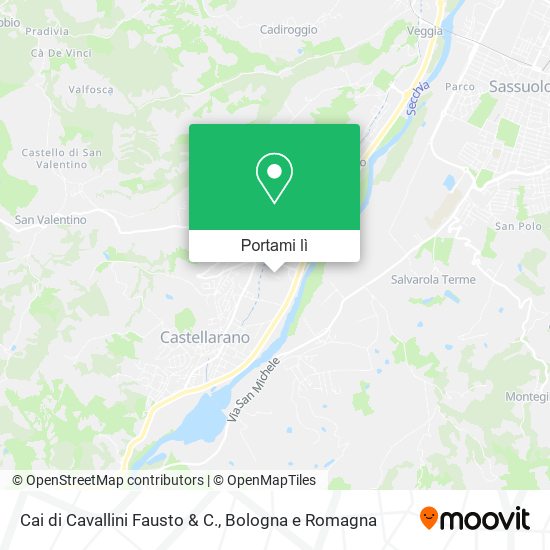 Mappa Cai di Cavallini Fausto & C.