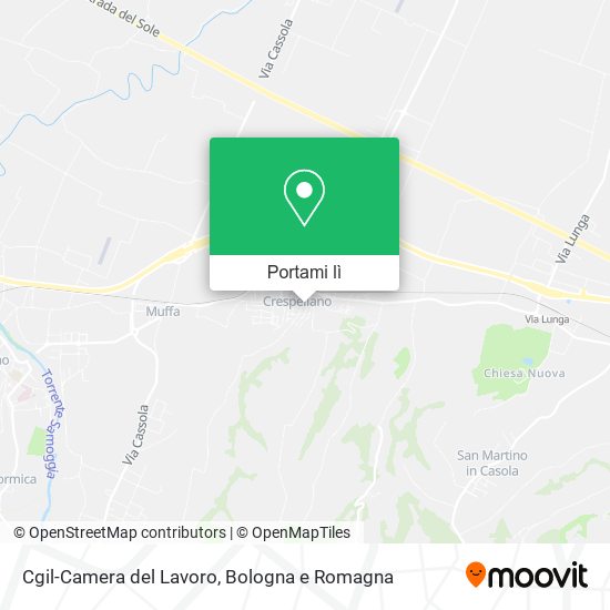 Mappa Cgil-Camera del Lavoro