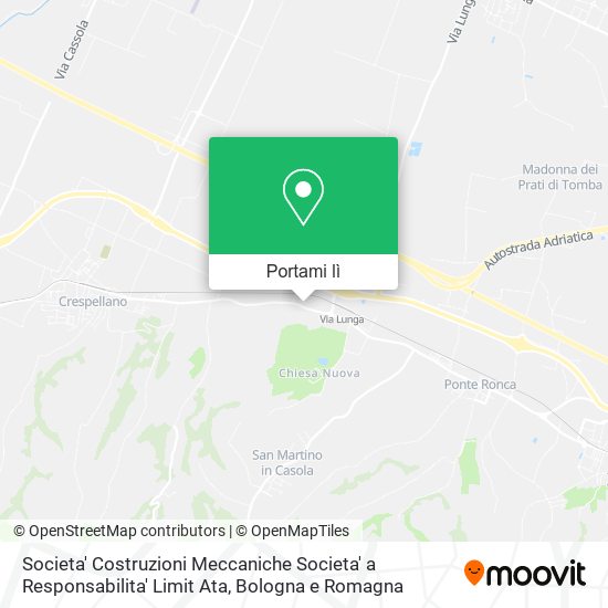 Mappa Societa' Costruzioni Meccaniche Societa' a Responsabilita' Limit Ata