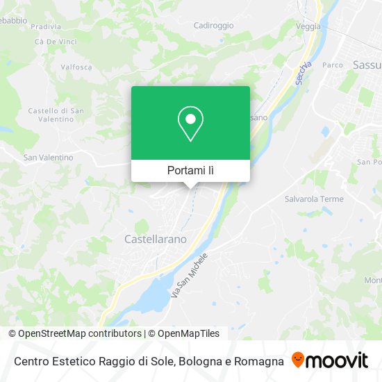 Mappa Centro Estetico Raggio di Sole