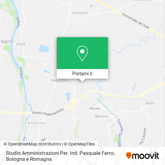 Mappa Studio Amministrazioni Per. Ind. Pasquale Ferro