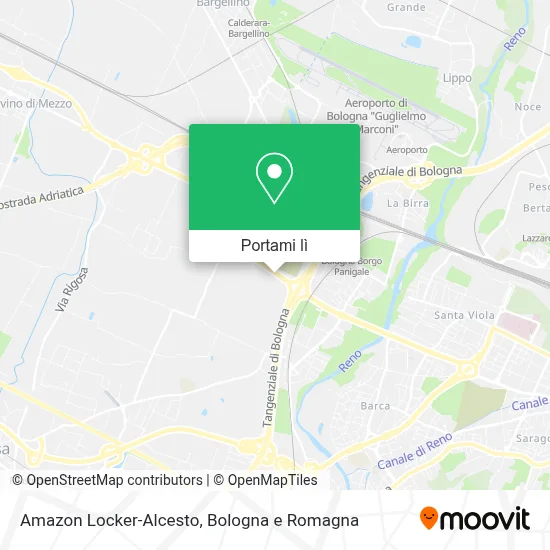 Mappa Amazon Locker-Alcesto