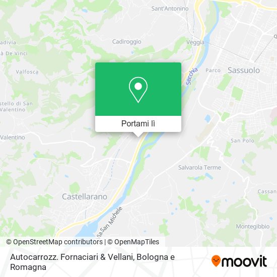 Mappa Autocarrozz. Fornaciari & Vellani