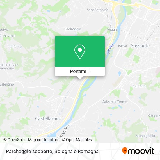 Mappa Parcheggio scoperto