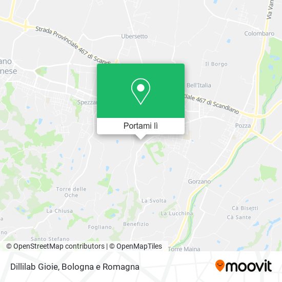 Mappa Dillilab Gioie