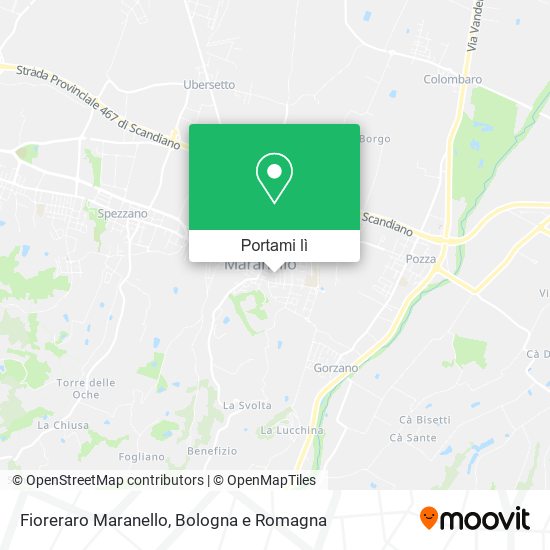 Mappa Fioreraro Maranello