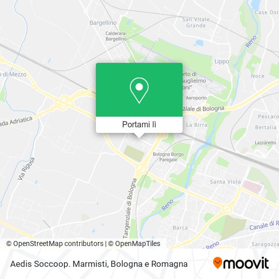 Mappa Aedis Soccoop. Marmisti
