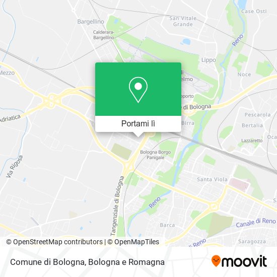 Mappa Comune di Bologna