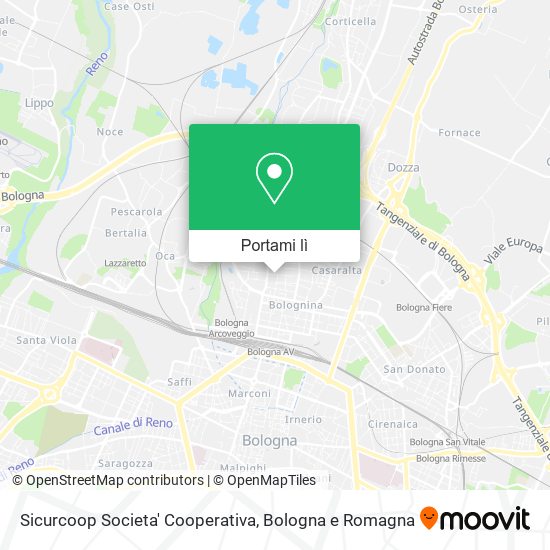 Mappa Sicurcoop Societa' Cooperativa