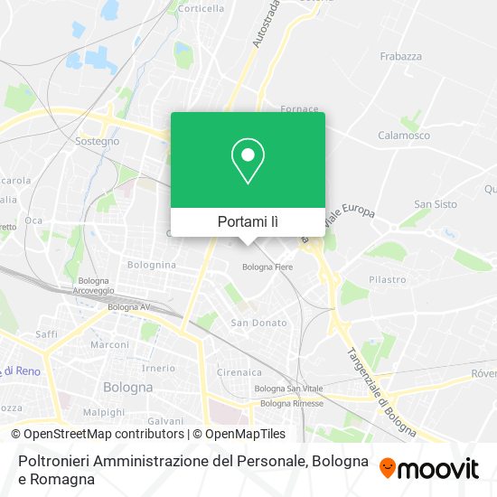 Mappa Poltronieri Amministrazione del Personale
