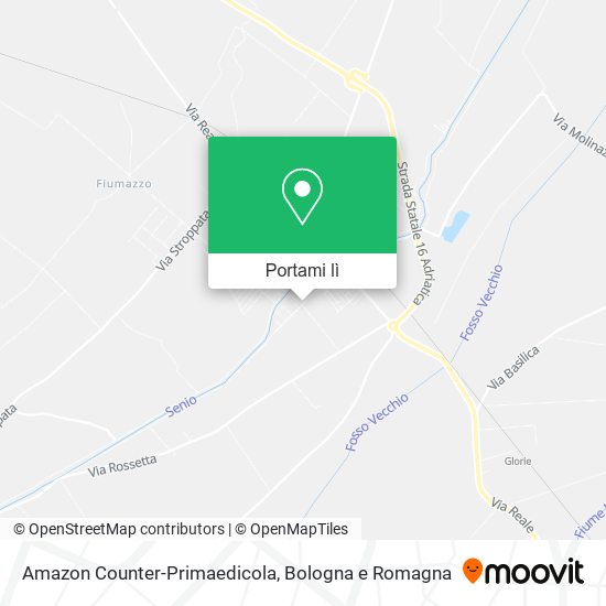 Mappa Amazon Counter-Primaedicola