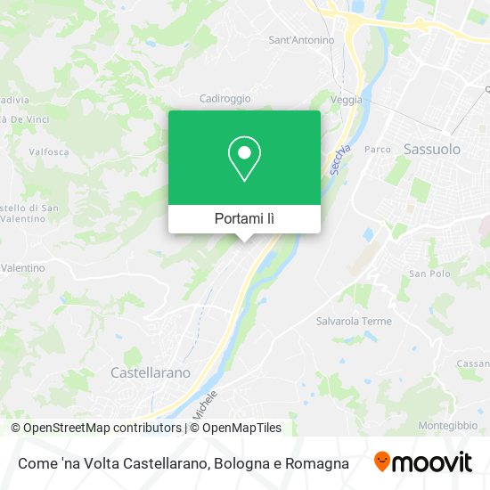 Mappa Come 'na Volta Castellarano