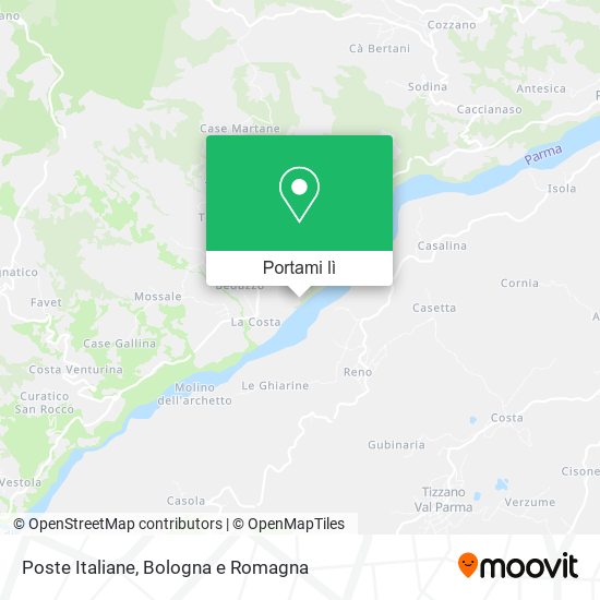 Mappa Poste Italiane