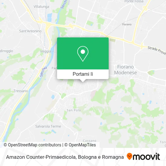 Mappa Amazon Counter-Primaedicola