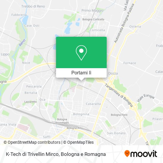 Mappa K-Tech di Trivellin Mirco